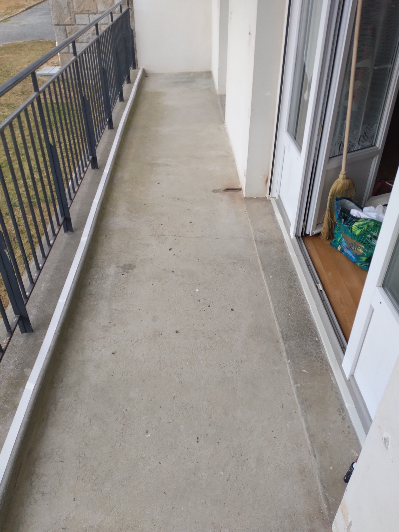 Balcon avant travaux