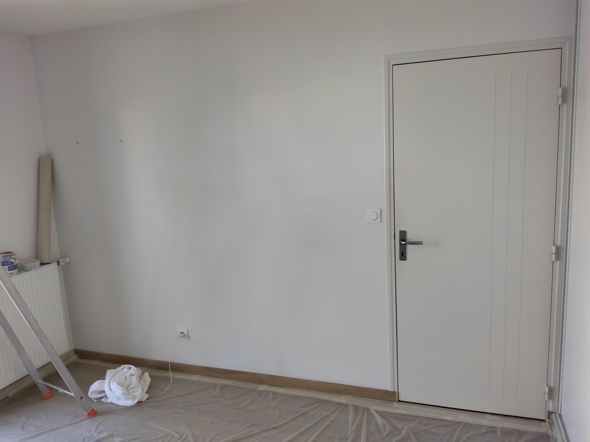 Murs et boiseries terminés